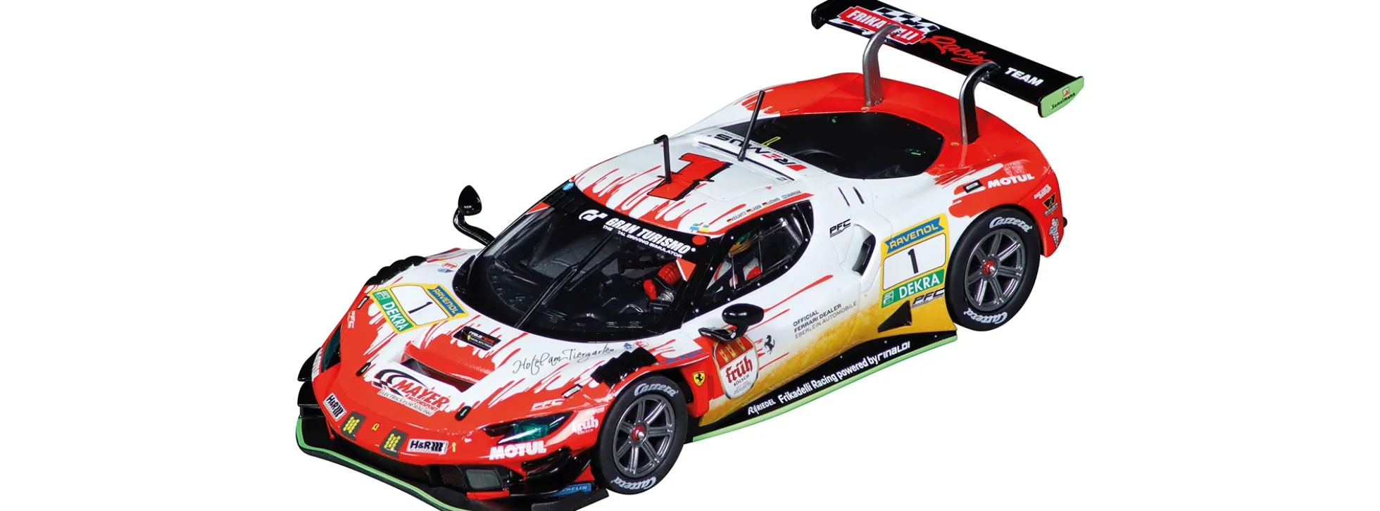 Carrera 32054 Digital 132 Ferrari 296 GT3 | Frikadelli Racing No. 1 | Slot Car 1:32