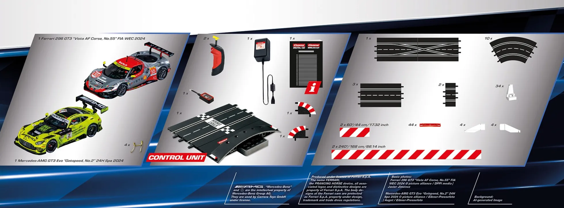 Carrera 30050 Digital 132 Grid Master | WIRELESS 2.0 | Autorennbahn Grundpackung 1:32