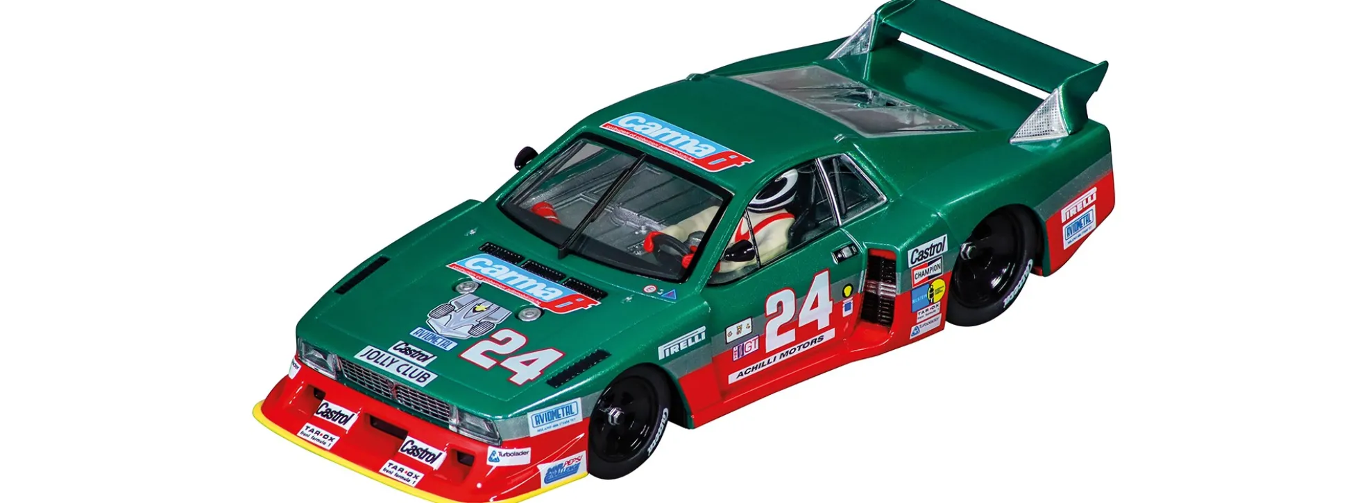 Carrera 32082 Digital 132 Lancia Beta Montecarlo Turbo No. 24 1981 | Slot Car 1:32