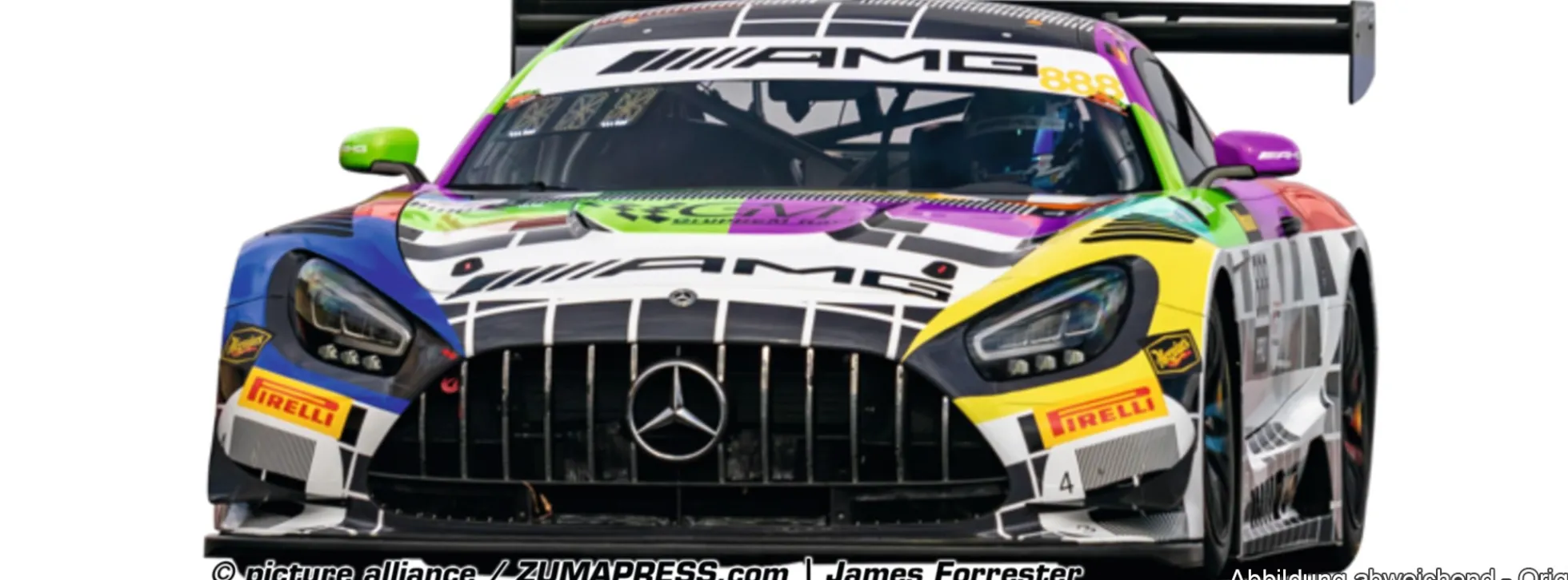 Carrera 32115 Digital 132 Mercedes-AMG GT3 Evo | M-AMG Team GMR No. 888 | Slot Car 1:32