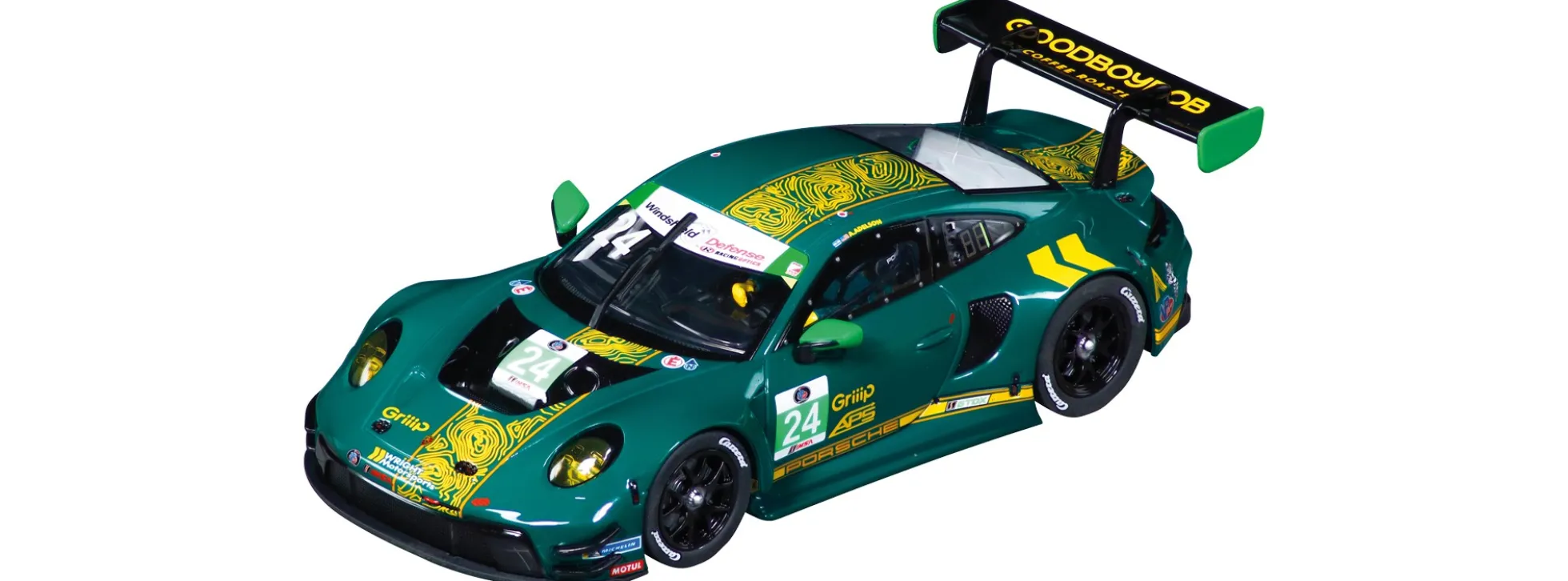 Carrera 32112 Digital 132 Porsche 911 GT3 R | Wright Motorsports No. 24 | Slot Car 1:32