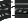 Carrera 30362 Digital 124/132 Spurwechselkurve links, innen nach außen