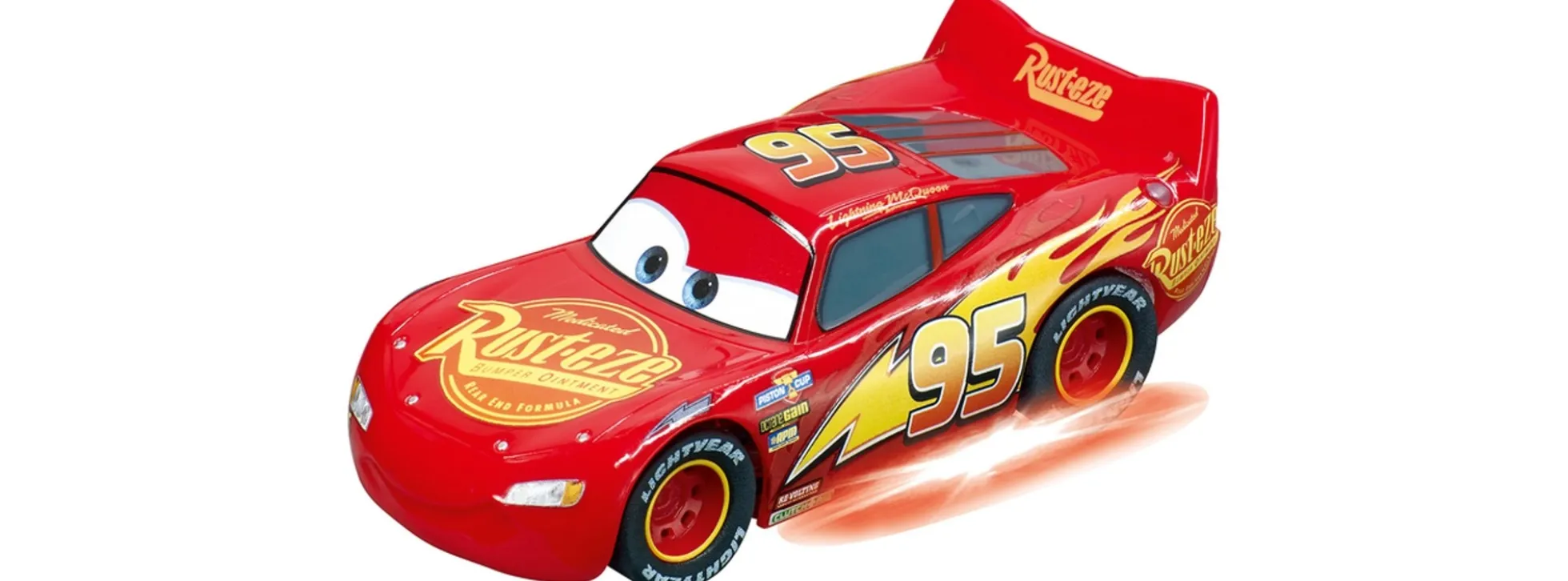 Carrera 64150 Disney Pixar Cars - Lightning McQueen, Neon Nights | Slot Car 1:43