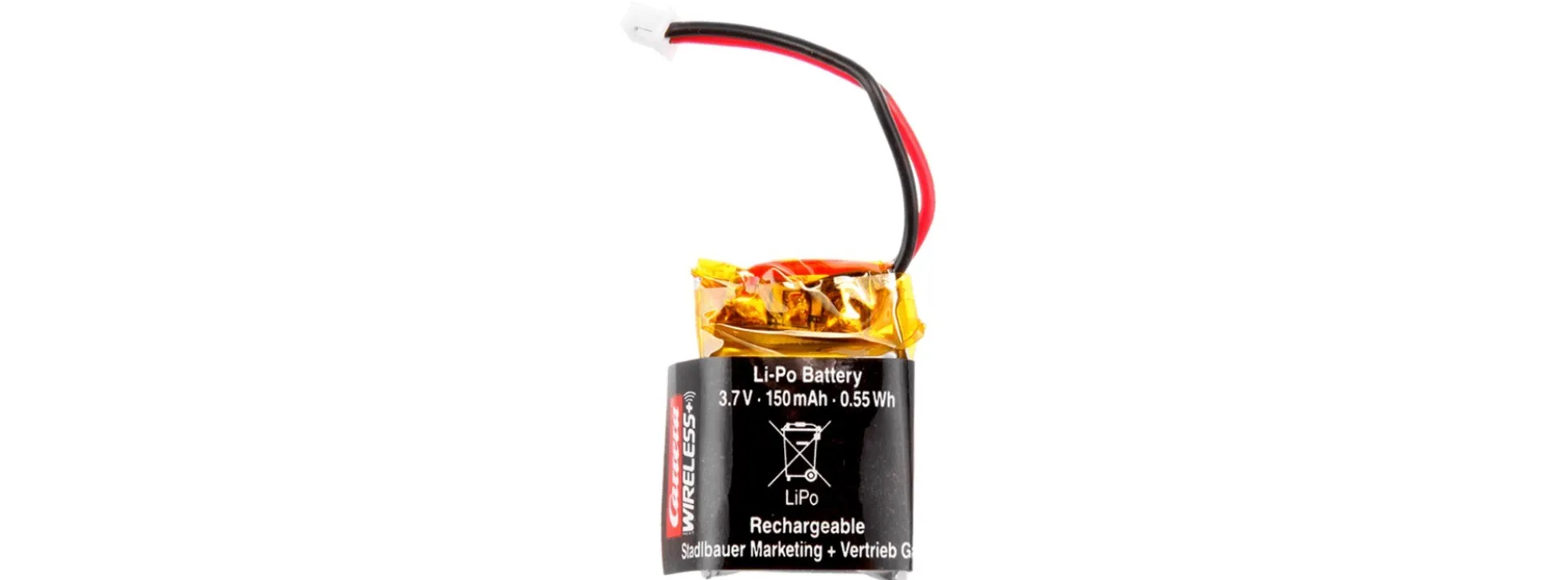 Carrera 89823 Ersatzakku für Wireless Handregler (LiPo) | Evolution/Exclusiv/DIG132/DIG124
