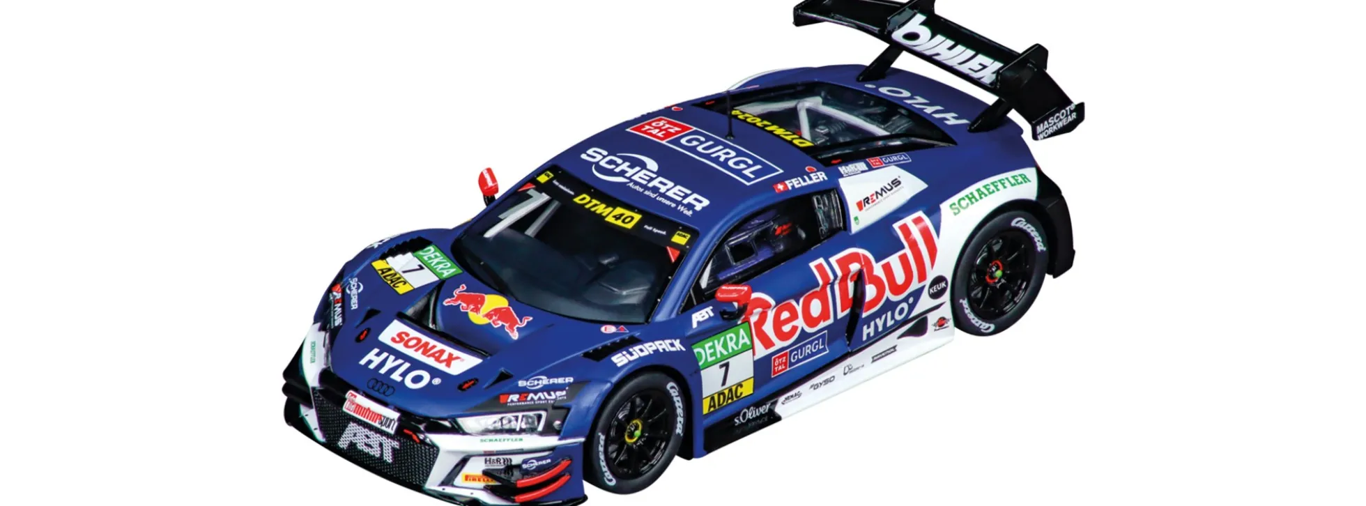 Carrera 27801 Evolution Audi R8 LMS | Abt Sportsline - Red Bull No.7 | Slot Car 1:32