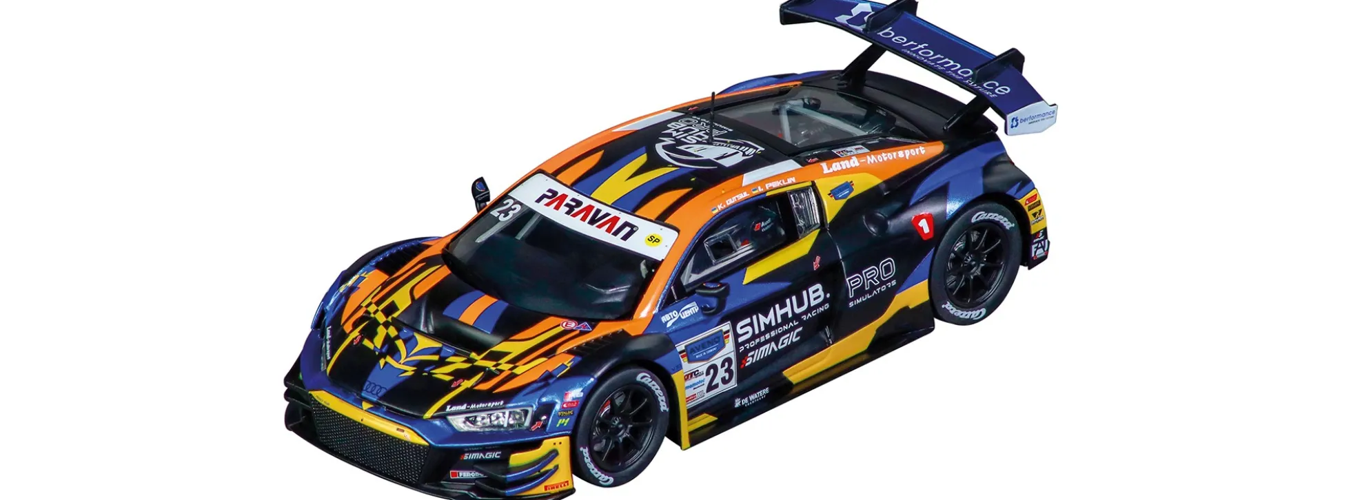 Carrera 27826 Evolution Audi R8 LMS GT3 evo II | Land Motorsport No. 23 | Slot Car 1:32