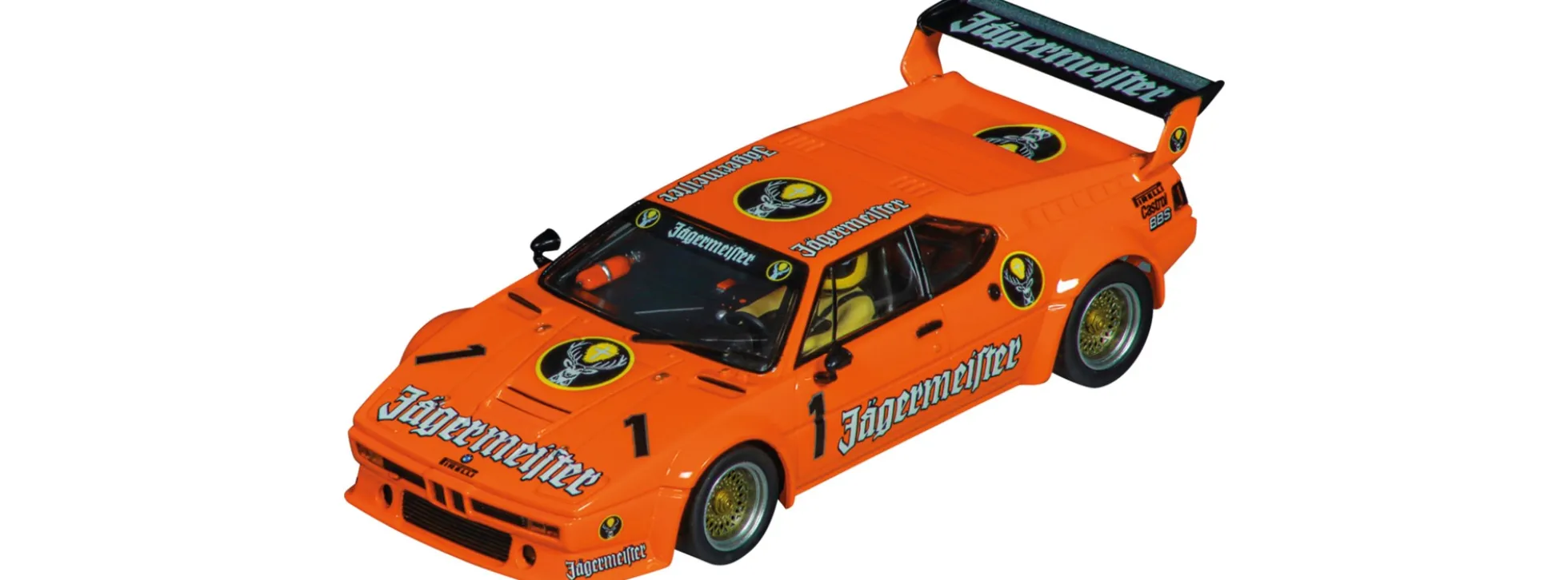 Carrera 27792 Evolution BMW M1 Procar | Jägermeister Racing No.1 | Slot Car 1:32