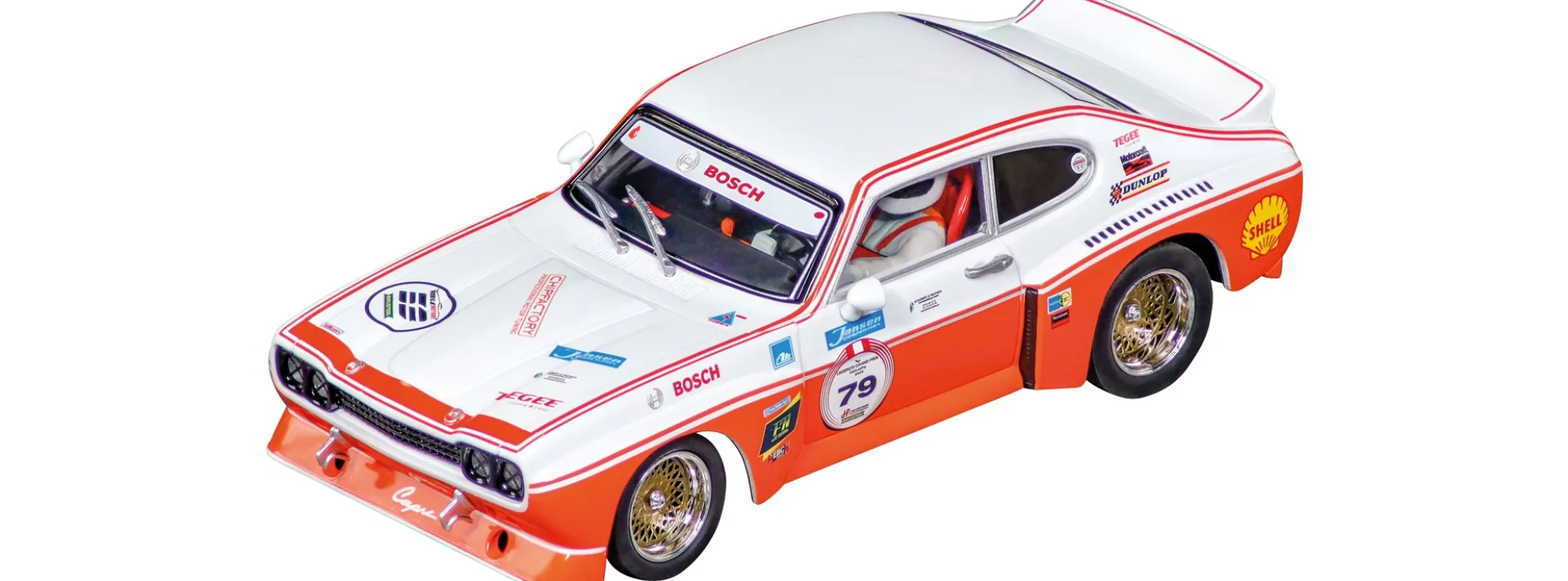 Carrera 27891 Evolution Ford Capri RS 3100 | Gr. 2 No. 79 Salzburgring | Slot Car 1:32