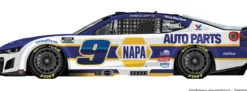 Carrera 27887 Evolution NASCAR Camaro NextGen ZL1 | Hendrick MS C. Elliott No. 9 | Slot Car 1:32