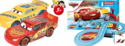 Carrera 63037 FIRST Disney/Pixar Cars - Race of Friends | Autorennbahn | Ab 3 Jahren
