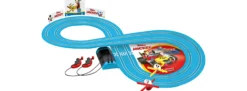 Carrera 63045 FIRST Mickeys Fun Race | Autorennbahn Grundset | ab 3 Jahren