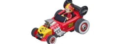 Carrera 63045 FIRST Mickeys Fun Race | Autorennbahn Grundset | ab 3 Jahren