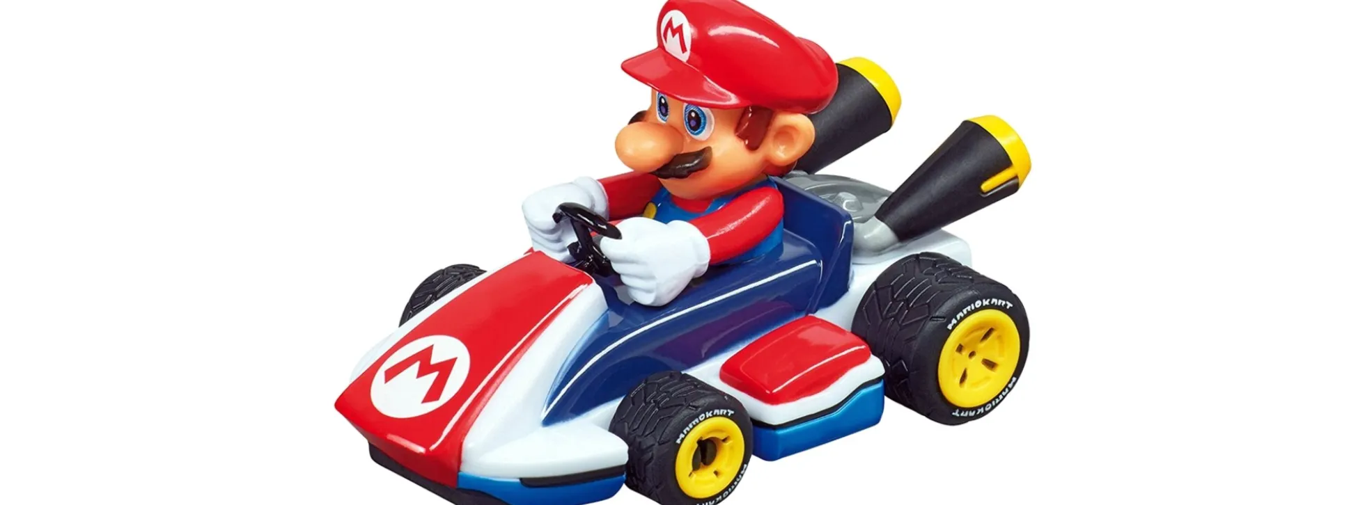Carrera 63026 FIRST Nintendo Mario Kart | Autorennbahn Grundset | ab 3 Jahren