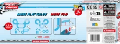 Carrera 67002 FIRST Schienen-Set mit Engstelle | Autorennbahn-Schienen 1:50