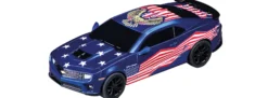 Carrera 64290 Go!!! Chevrolet Camaro Stars n Stripes | Slot Car 1:43