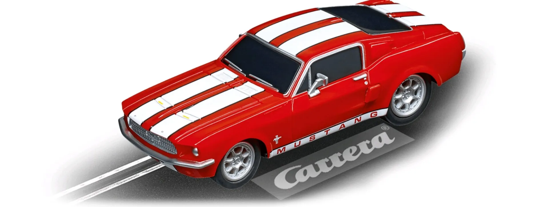 Carrera 64120 Go!!! Ford Mustang 67, Race Red | Slot Car 1:43