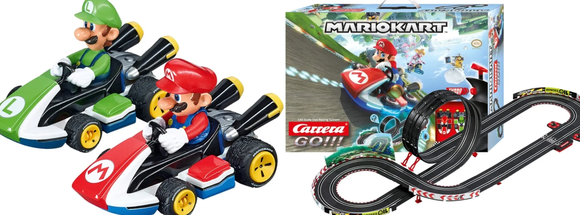 Carrera 62491 Go!!! Nintendo Mario Kart 8 | Autorennbahn Grundpackung 1:43