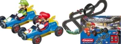 Carrera 62492 Go!!! Nintendo Mario Kart Mach 8 | Autorennbahn Grundpackung 1:43