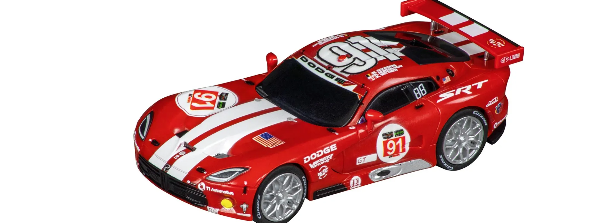 Carrera 64209 GO!!! SRT Viper GT3 | SRT Motorsport No.91 | Slot Car 1:43