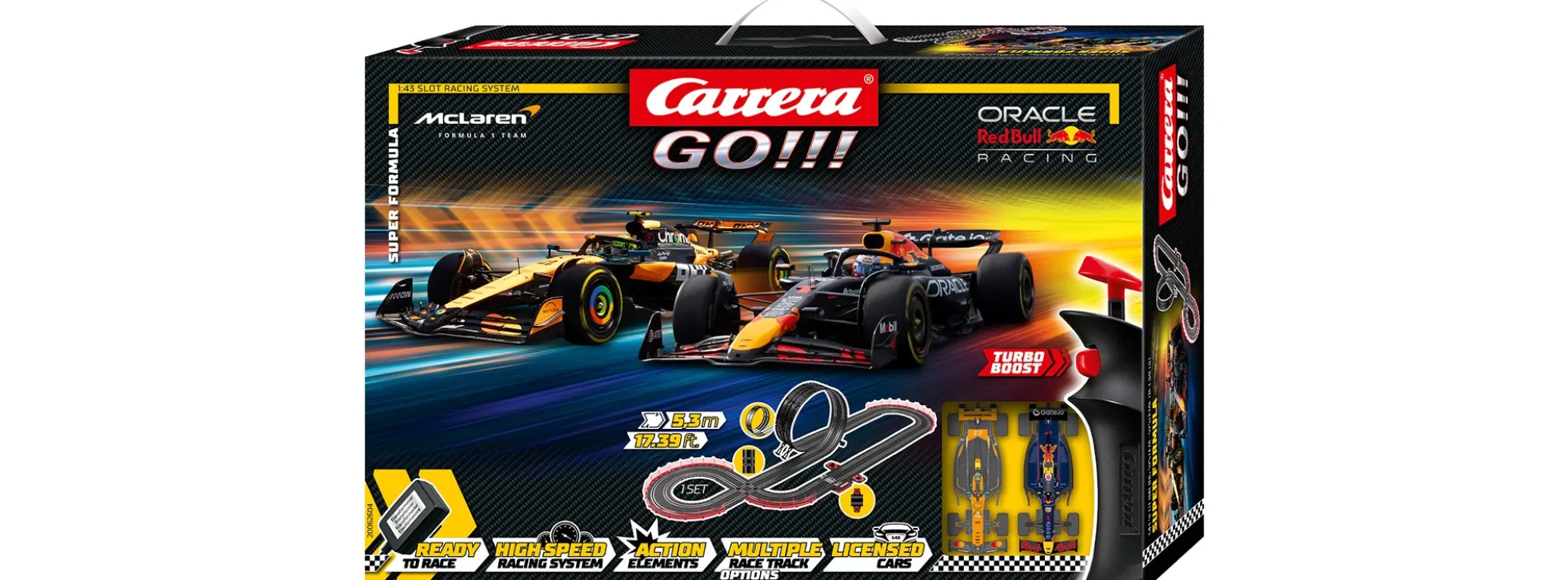 Carrera 62604 Go!!! Super Formula | Autorennbahn Grundpackung 1:43