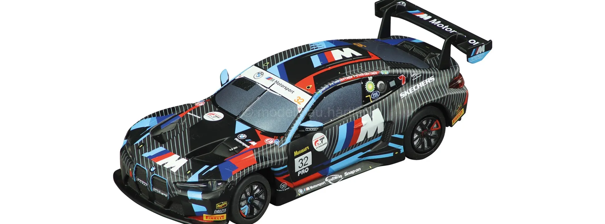 Carrera 51047 HYBRID BMW M4 GT3 | BMW M-Team WRT No. 32 | Slot Car 1:50