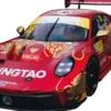 Carrera 51010 HYBRID Porsche 911 GT3 R | Absolute Racing No. 25 Macao | Slot Car 1:50