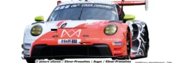 Carrera 51009 HYBRID Porsche 911 GT3 R | Lionspeed GP No. 24 | Slot Car 1:50