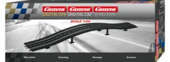 Carrera 20587 Schienen-Set Überfahrt | Evolution / Digital 132 + 124 | Autorennbahn Schienen 1:24