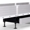CARSON 500907740 3-Achs Baustoff-Auflieger | Bausatz für RC-Trucks 1:14