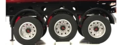 CARSON 500907629 3-Achs Rungenauflieger | Bausatz für RC Trucks 1:14