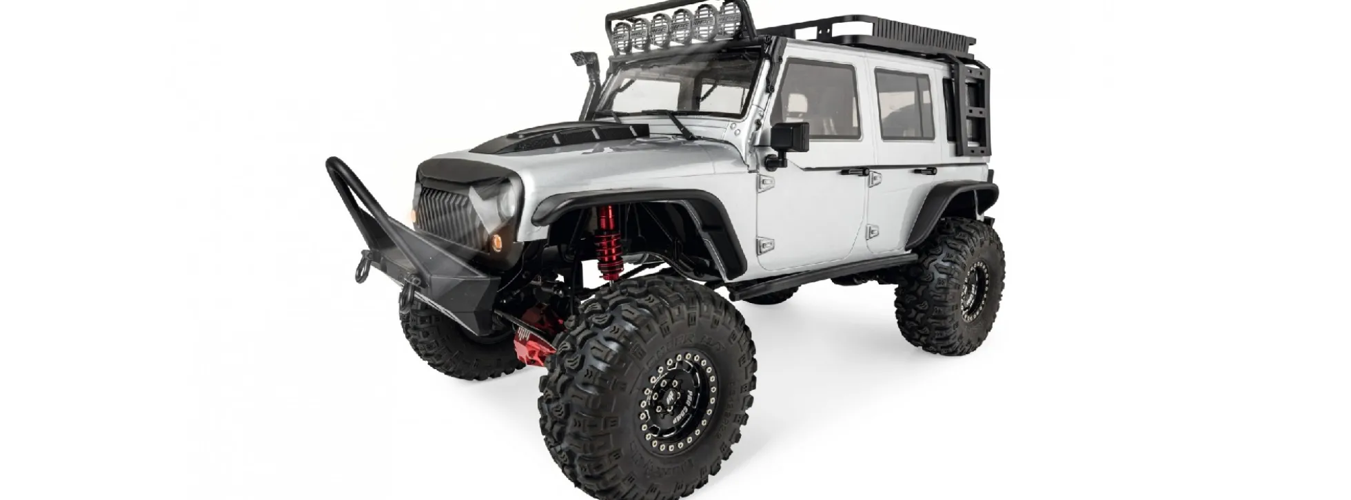 CARSON 500409078 Adventure Crawler silber | RTR | RC Offroad 1:8