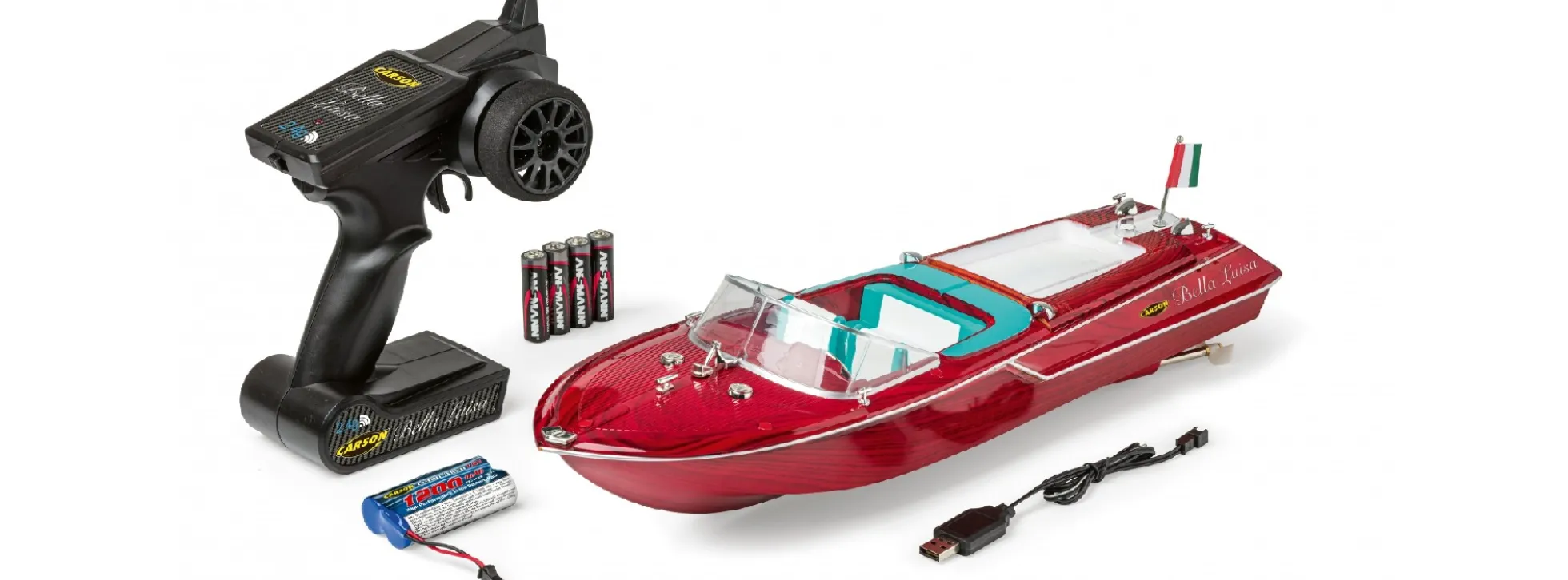 CARSON 500108055 Bella Luisa | 2.4GHz | RTR | RC Boot