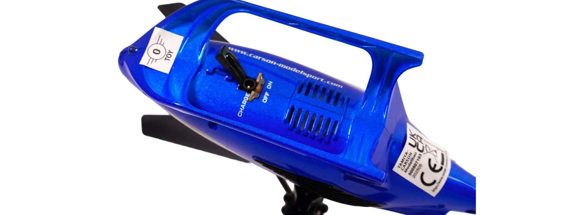 CARSON 500507193 Cyber Copter blau | IR | 2 Kanal | RTF | RC Hubschrauber