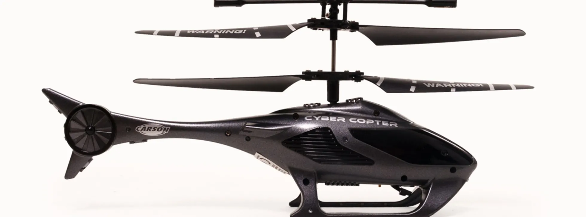 CARSON 500507191 Cyber Copter grau | IR | 2 Kanal | RTF | RC Hubschrauber