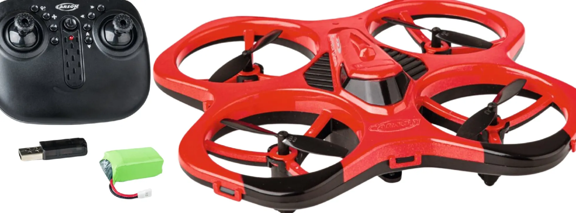 CARSON 500507190 Cyber Drone rot | IR | RTF | RC Drohne