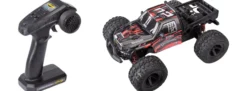 CARSON 500409096 Drakuro BL 3S anthrazit/rot | 4WD | 2.4 GHz | RTR | RC-Car 1:8