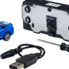 CARSON 500404334 Ford Mustang Shelby GT500 blau | Nano Racer | RTR | RC Spielzeug 1:60