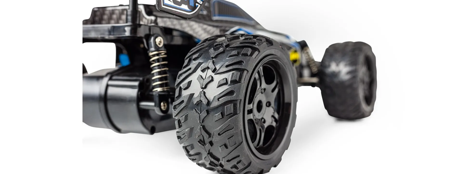 CARSON 500404299 Glow Rider blau | 2.4 GHz | RTR | RC Auto 1:12