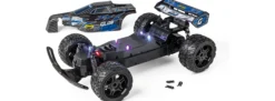 CARSON 500404299 Glow Rider blau | 2.4 GHz | RTR | RC Auto 1:12