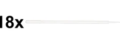 CARSON 500908255 GlueBrush Spitze | 3 mm | 18 Stück | Nachfüllpack