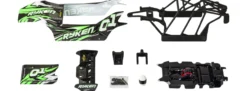 CARSON 500800118 Karosserie-Set-Ryken grün | RC-Car Karosserie 1:10