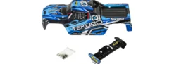 CARSON 500800120 Karosserie-Set-Tekuro grau/blau | RC-Car Karosserie 1:10