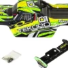 CARSON 500800119 Karosserie-Set-Tekuro grau/grün | RC-Car Karosserie 1:10