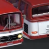 CARSON 500504144 MB O 302 Bus, rot | 2.4GHz | RC Auto 1:87 Spur H0