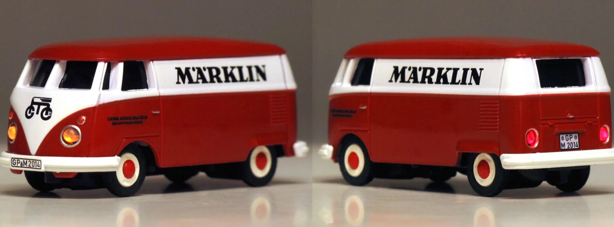CARSON 500504132 Niederbordwagen + VW T1 Bus märklin 2.4GHz | RC Auto 1:87