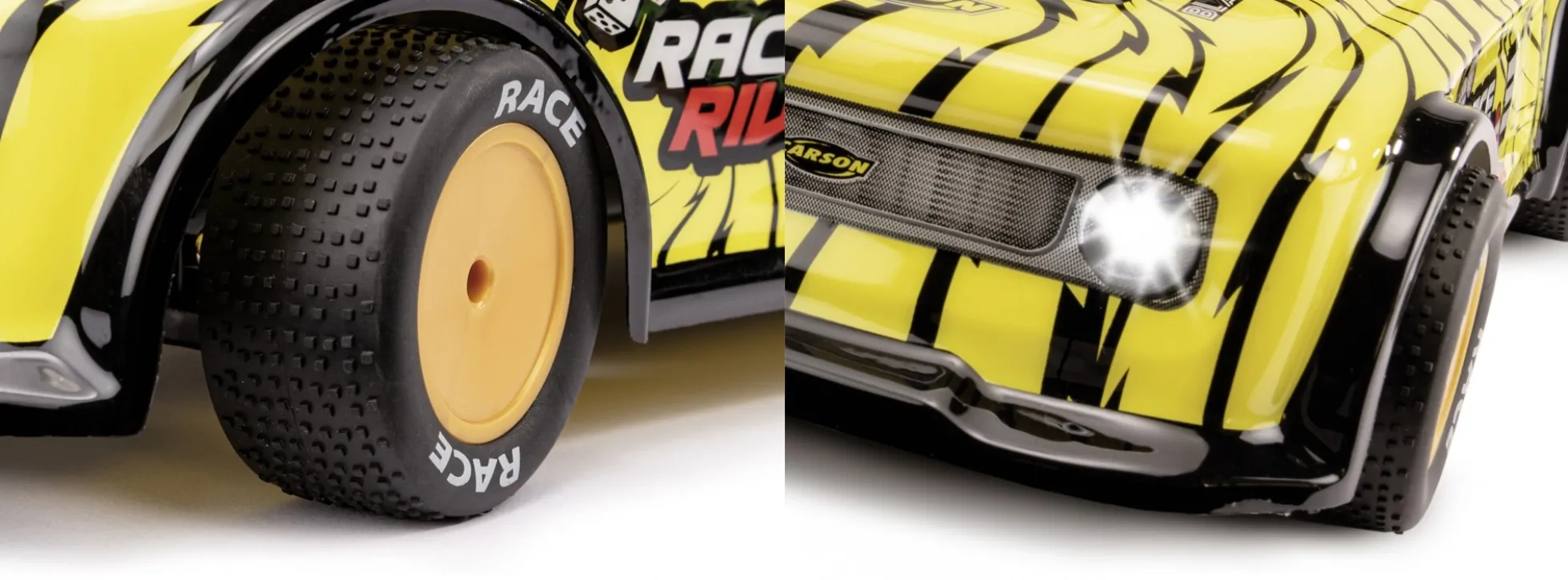 CARSON 500404297 Race Rival Combo | 2.4GHz | RTR | RC Auto 1:12