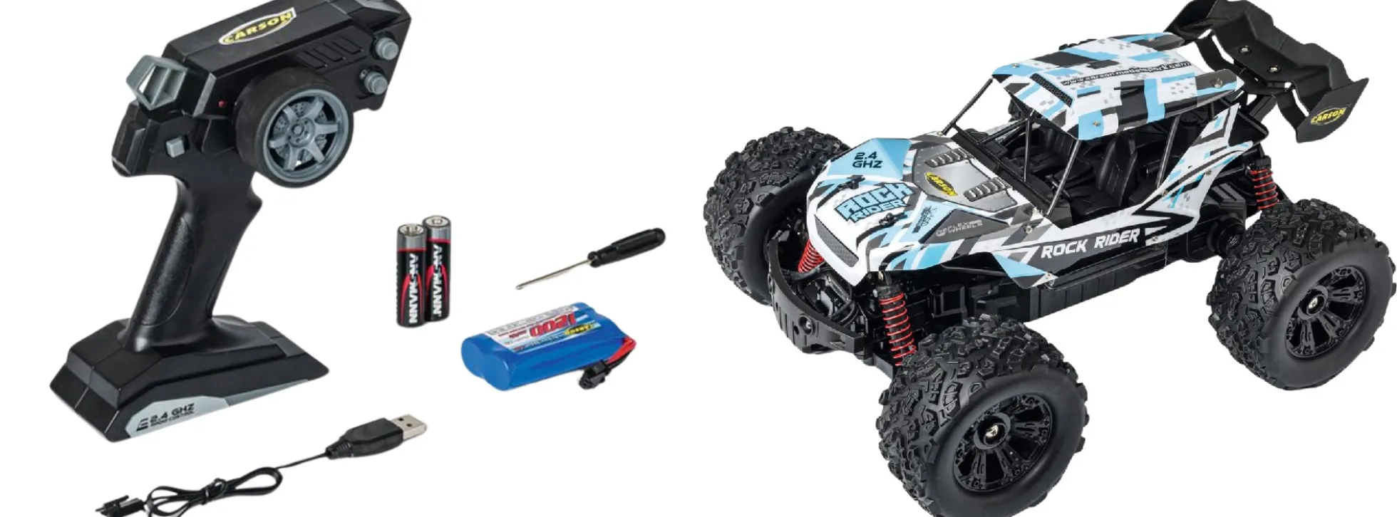 CARSON 500404353 Rock Rider | 2.4GHz | RTR | RC-Car 1:12