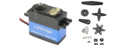 CARSON 500502060 Servo CS-20DS JR/MG/WP/0,12 | Standardgröße | Wasserfest
