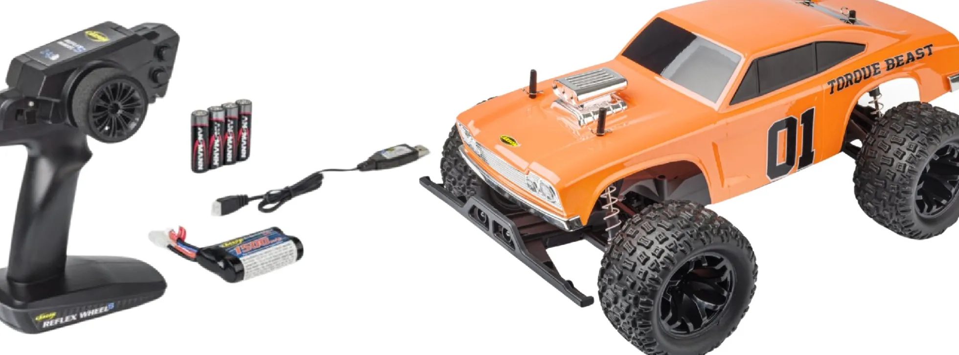 CARSON 500404358 Torque Beast | 2.4GHz | RTR | RC-Car 1:10