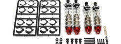 CARSON 500405946 Virus-Extrem Alu Stoßdämpfer 110/125mm | 4 Stück | RC Ersatzteil 1:8